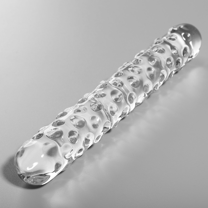 NEBULA SERIES BY IBIZA - MODELL 15 DILDO BOROSILIKATGLAS 18,5 X 3 CM KLAR – Bild 5