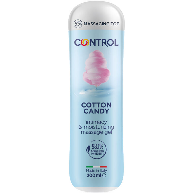 CONTROL - COTTON CANDY MASSAGEGEL 3 IN 1 200 ML – Bild 3