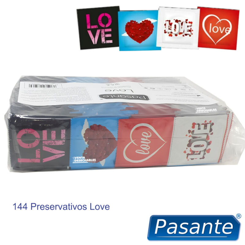 PASANTE - KONDOME LOVE BAG 144 EINHEITEN – Bild 3