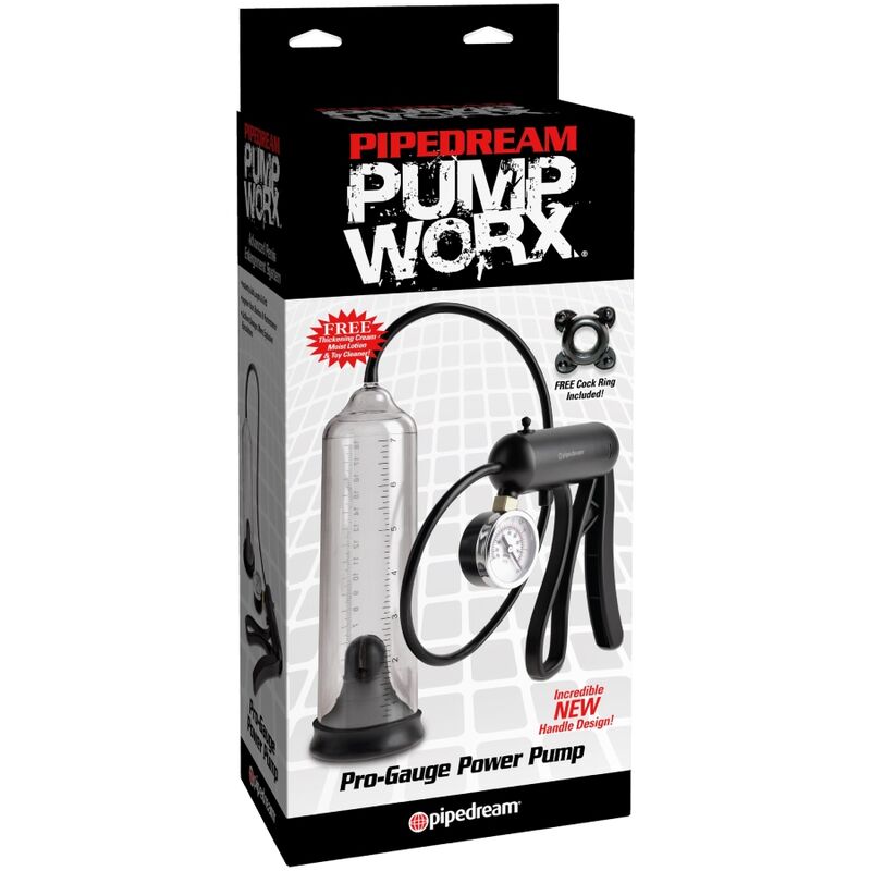 PUMP WORX - PRO-GAUGE KRAFTPUMPE TRANSPARENT – Bild 2