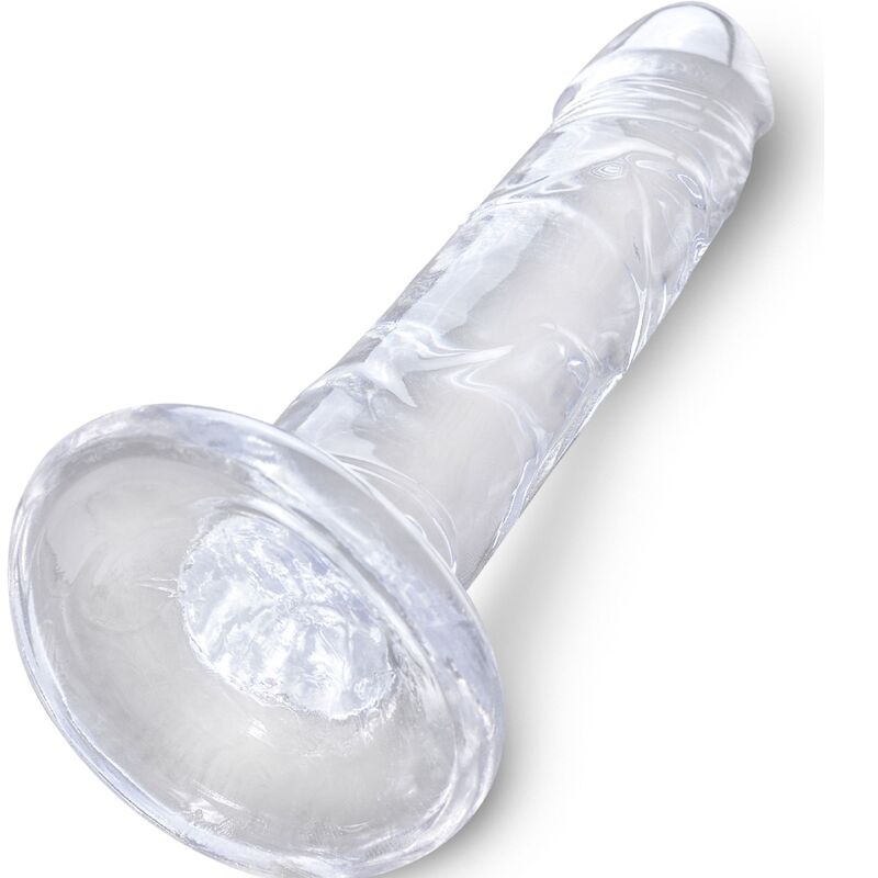 KING COCK - CLEAR REALISTISCHER PENIS 15.5 CM TRANSPARENT – Bild 2