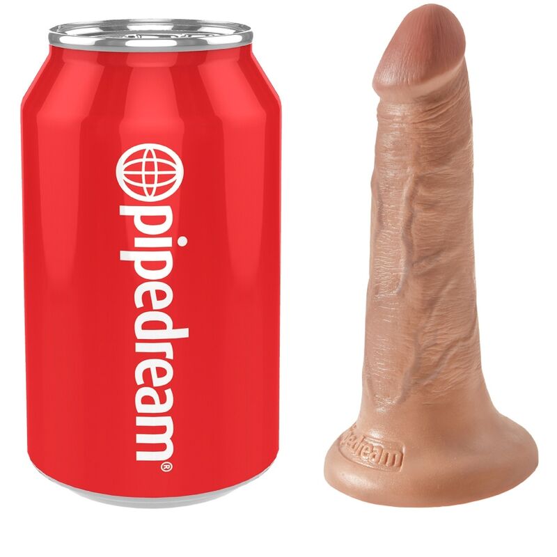 KING COCK - REALISTISCHER PENIS 12 CM KARAMELL – Bild 5