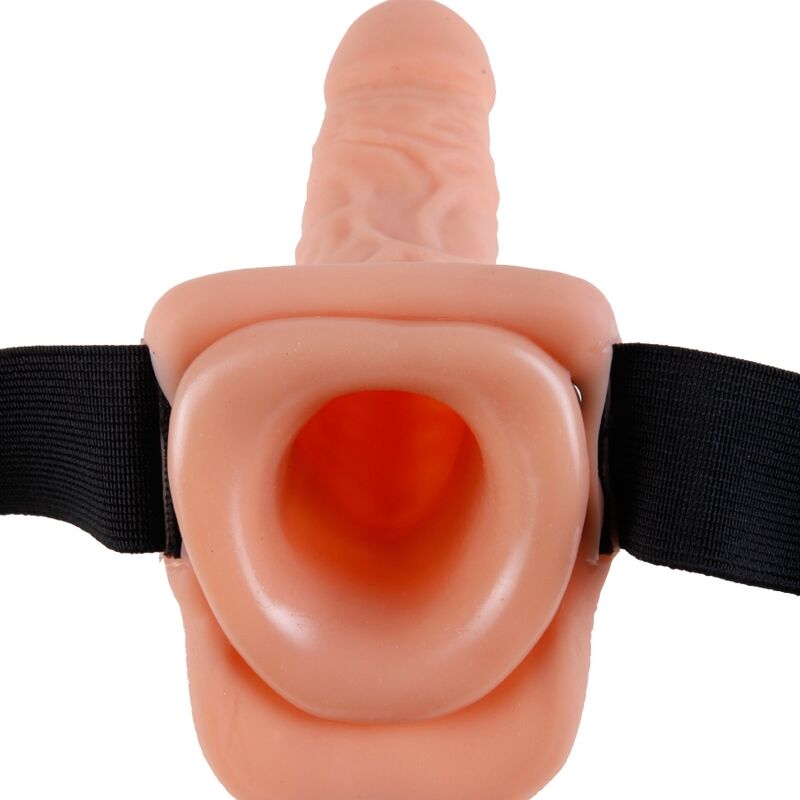 FETISH FANTASY SERIES - VERSTELLBARES GURT MIT FERNBEDIENUNG, REALISTISCHER PENIS MIT HODEN 17,8 CM – Bild 4