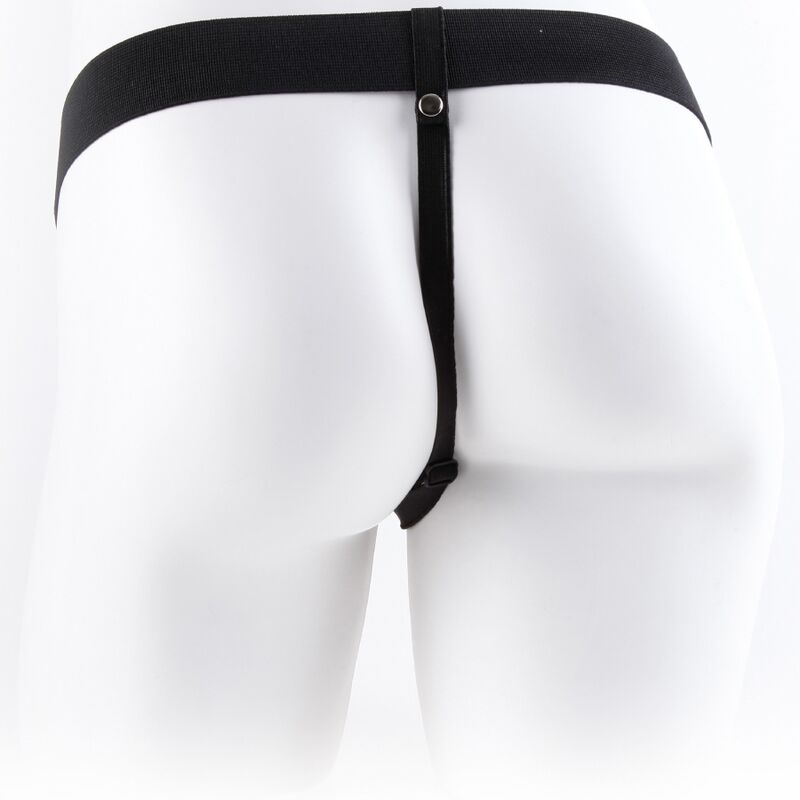 FETISH FANTASY SERIES - VERSTELLBARES GURT MIT FERNBEDIENUNG, REALISTISCHER PENIS MIT HODEN 17,8 CM – Bild 5