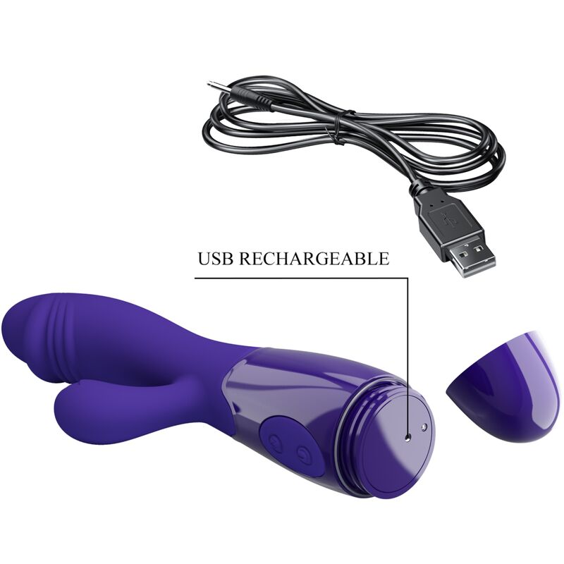 PRETTY LOVE - SNAPPY JUGENDVIBRATOR G-SPOT-STIMULATOR VIOLETT – Bild 5