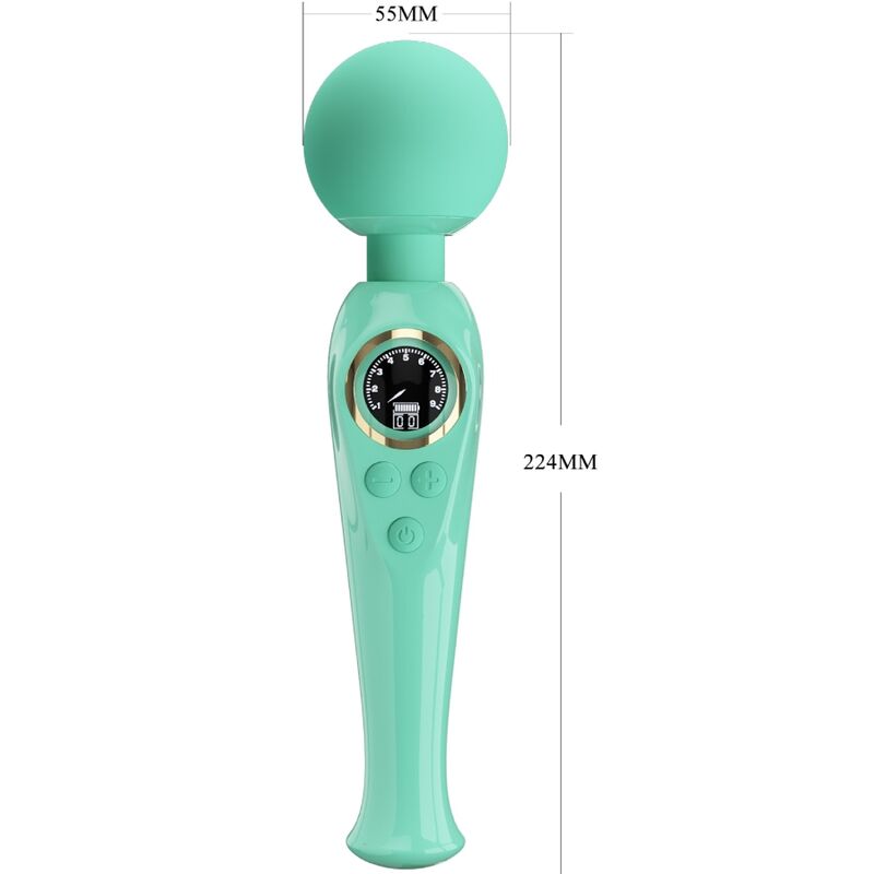 PRETTY LOVE - SKYLER GREEN WAND VIBRATOR – Bild 5