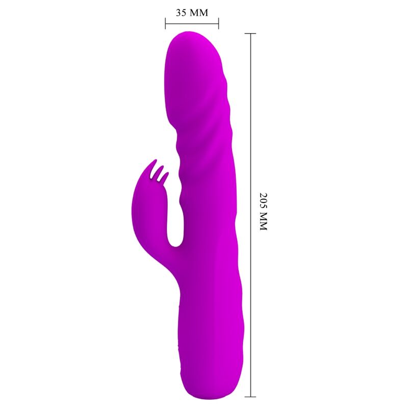 PRETTY LOVE - MELANIE PURPLE WIEDERAUFLADBARER KANINCHENVIBRATOR – Bild 5