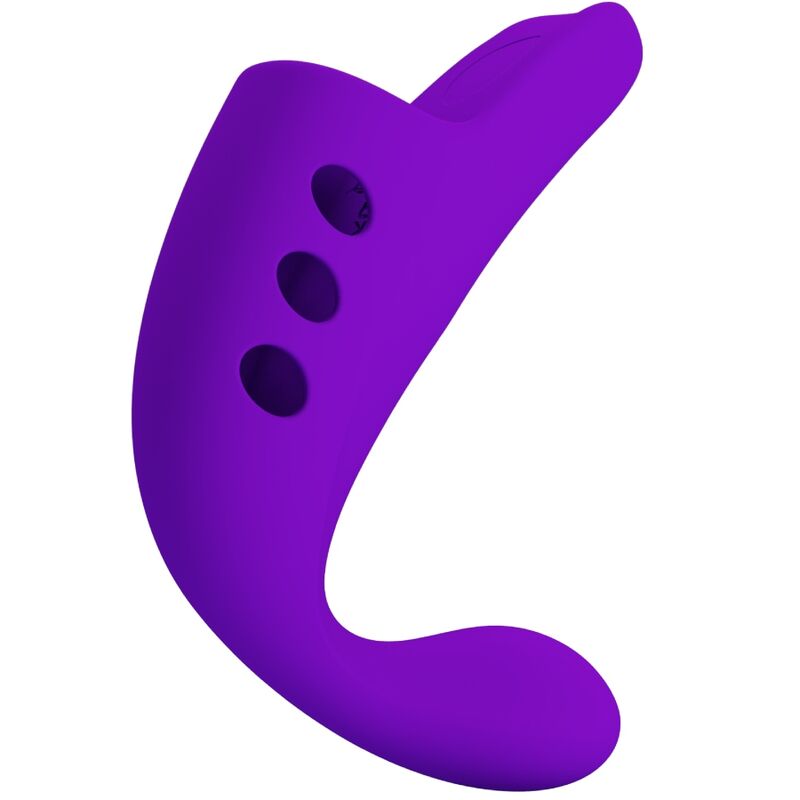 PRETTY LOVE - GORGON PURPLE WIEDERAUFLADBARER FINGERVIBRATOR – Bild 3