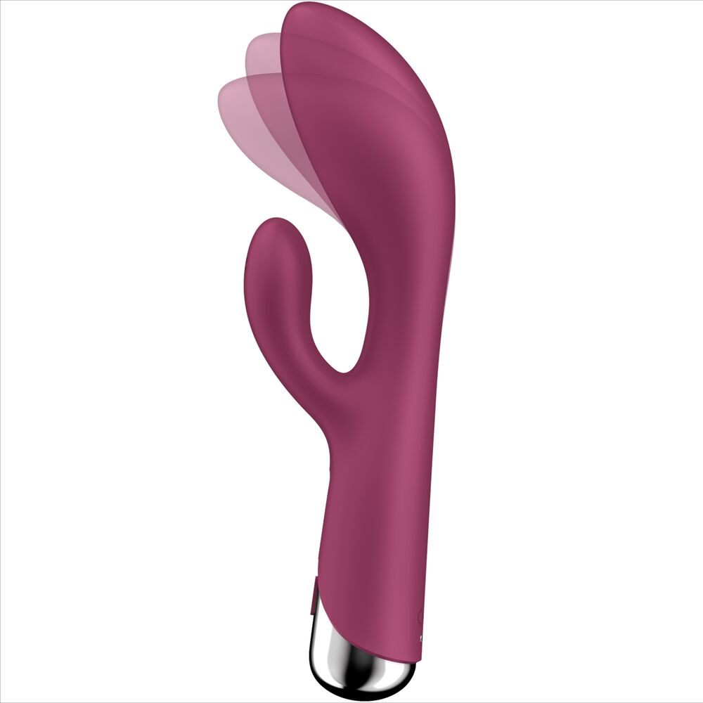SATISFYER - SPINNING RABBIT 1 ESTIMULACION CLITORIS Y PUNTO G ROJO – Bild 5