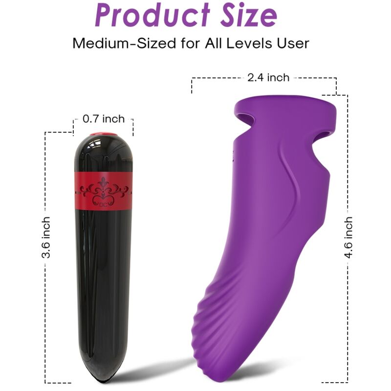 ARMONY - AURORA VIBRATOR FINGER LILA – Bild 3
