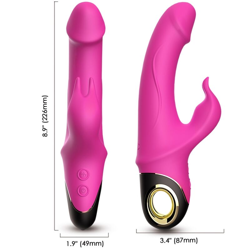 img_163294_9c7282c4d96e80d983384b40ff52d606_1.jpg ARMONY - METEROR DILDO VIBRATOR RABBIT ROTATOR FUCHSIA