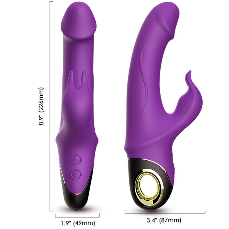 img_163299_bcce6b21fe1064a6c7457dfdc597e84d_1.jpg ARMONY - METEROR DILDO VIBRATOR RABBIT LILA
