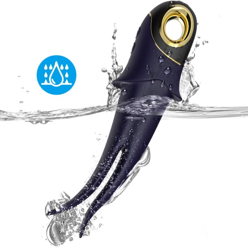ARMONY - SHADOW VIBRATOR DOPPELKOPF TEASING BLAU – Bild 3