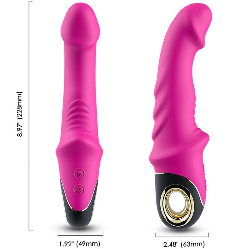 ARMONY - JOYBLADE DILDO VIBRATOR ROTATOR FUCHSIA – Bild 3