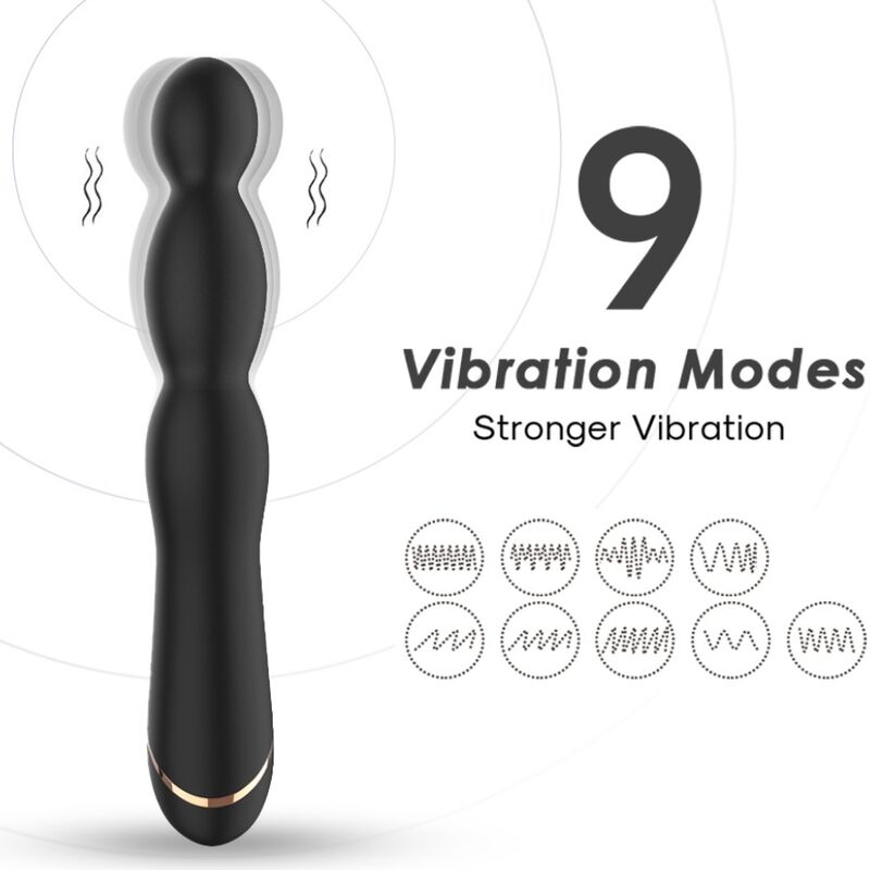 ARMONY - BAMBU VIBRATOR EINSTELLBAR SCHWARZ – Bild 2