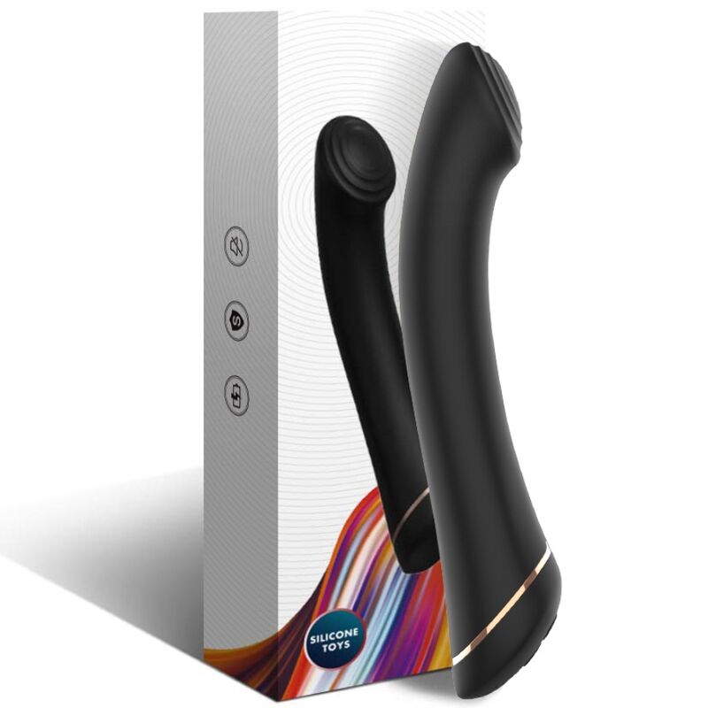 ARMONY - VIBRATOR FALTKOPF SILIKON SCHWARZ – Bild 4