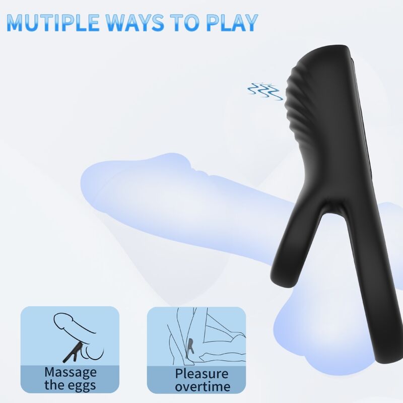 ARMONY - DOPPELRINGVIBRATOR SCHWARZ – Bild 5