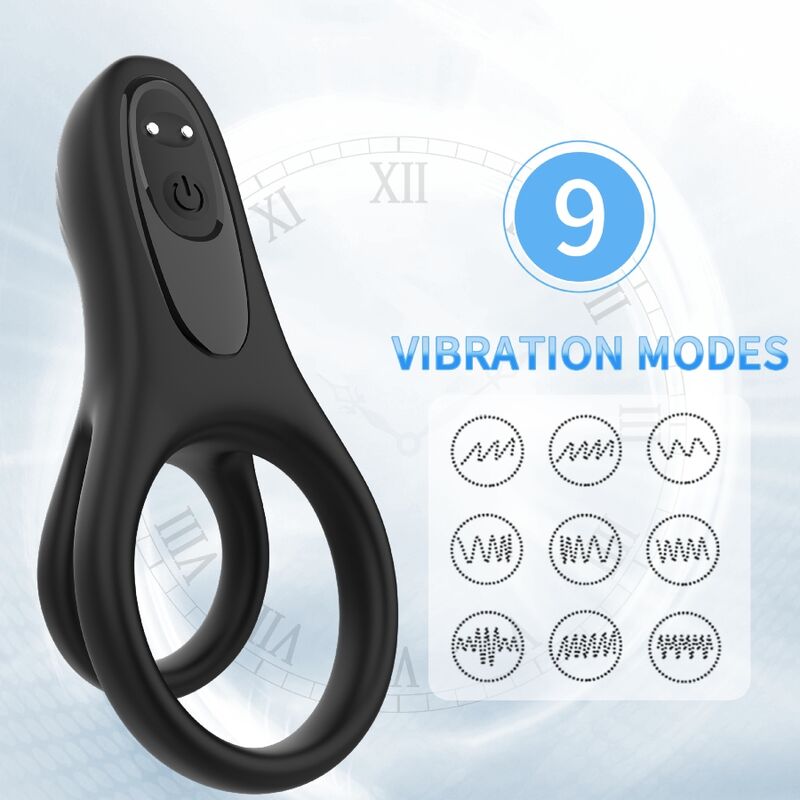 ARMONY - DOPPELRINGVIBRATOR SCHWARZ – Bild 2
