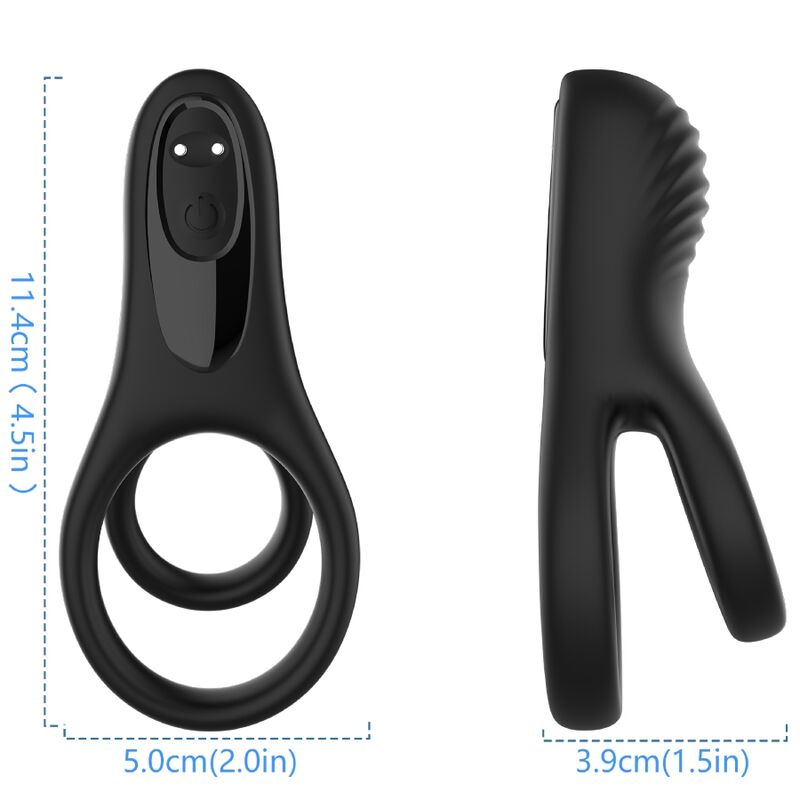 ARMONY - DOPPELRINGVIBRATOR SCHWARZ – Bild 4