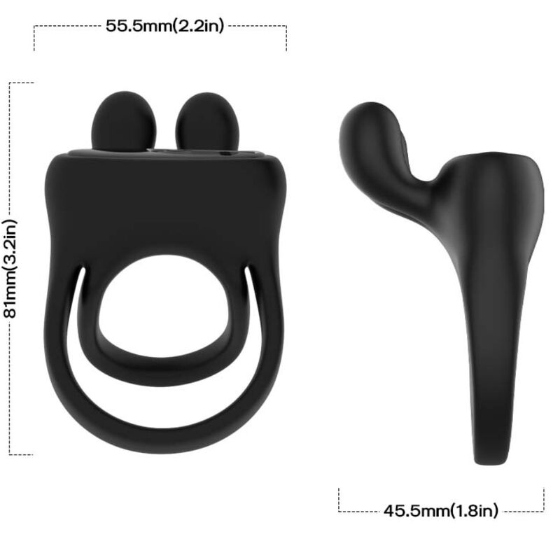 ARMONY - RINGVIBRATOR KANINCHEN SCHWARZ – Bild 4