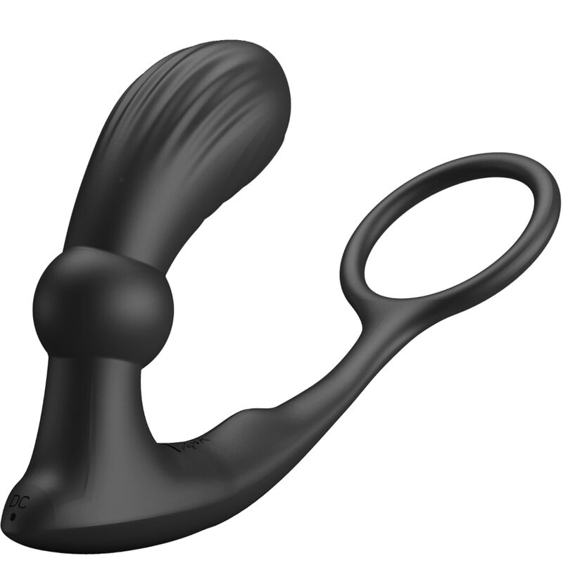 PRETTY LOVE - WARREN BLACK ANALRING  VIBRATOR