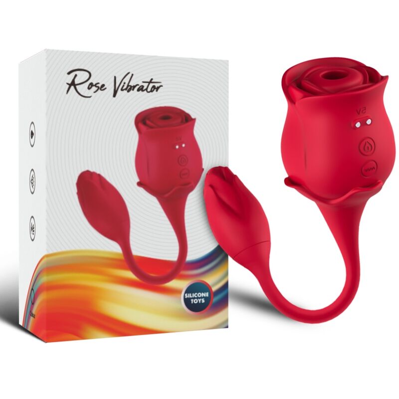 ARMONY - ROSA KLITORIS-SAUGER  VIBRATOR 10 MODI ROT