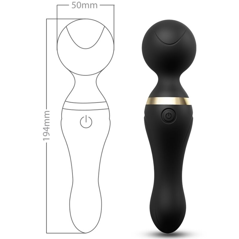 ARMONY - FREEZA MASSAGER VIBRATOR SUPER FLEXIBLER KOPF LILA – Bild 3