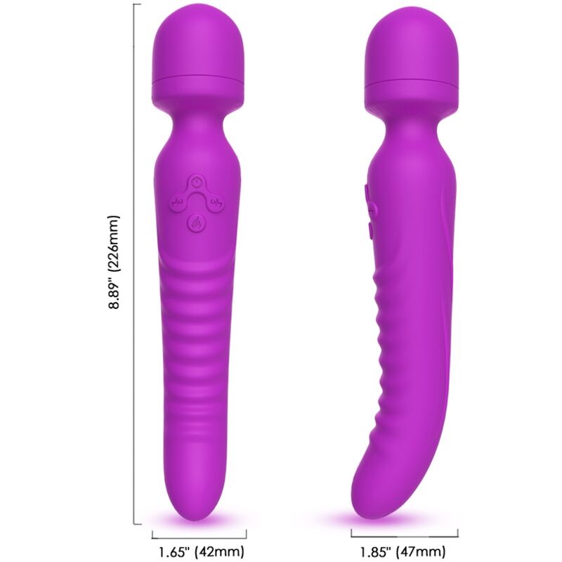 ARMONY - MISSION MASSAGER VIBRATOR WÄRMEEFFEKT LILA – Bild 3