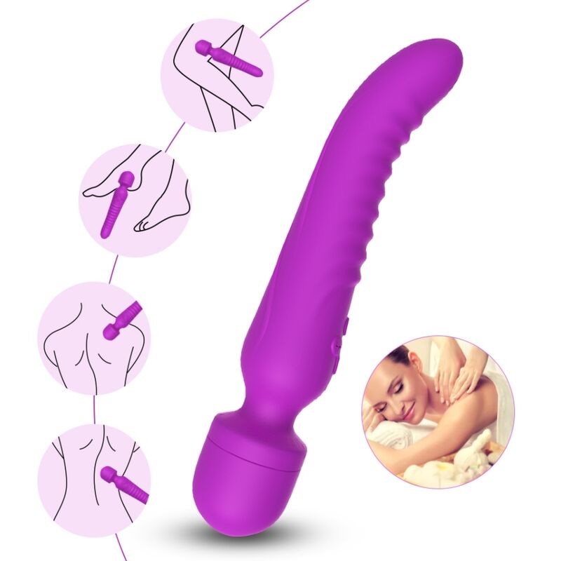 ARMONY - MISSION MASSAGER VIBRATOR WÄRMEEFFEKT LILA – Bild 4