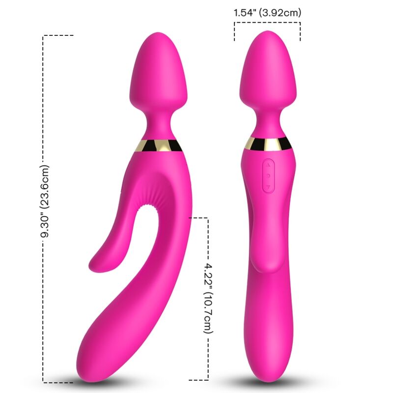ARMONY - MASSAGER VIBRATOR RABBIT FUCHSIA – Bild 3