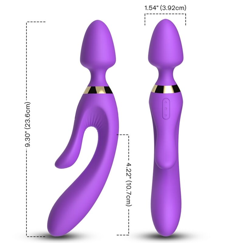 ARMONY - MASSAGER VIBRATOR KANINCHEN LILA – Bild 3