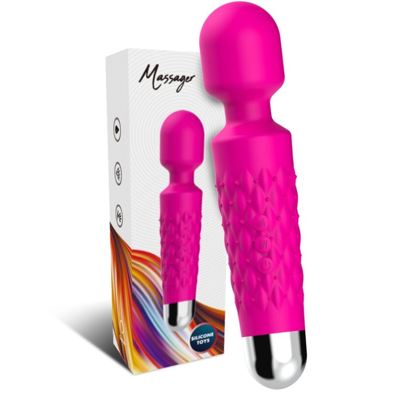 ARMONY - POSTMAN MASSAGER  VIBRATOR SUPER FLEXIBLER KOPF FUCHSIA