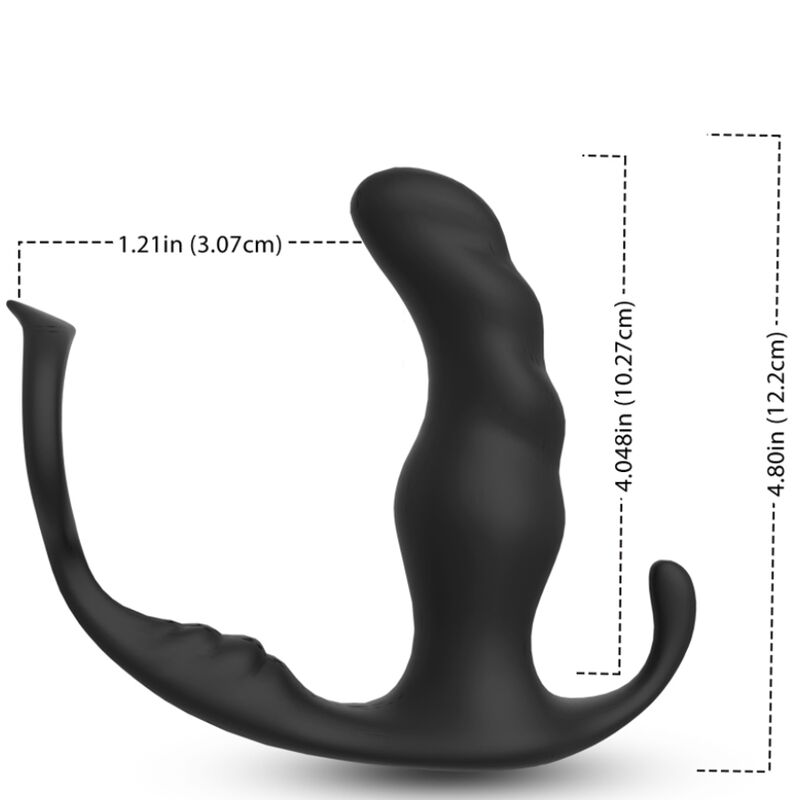ARMONY - KNIGHT VIBRATOR ANAL PROSTATA RING FERNBEDIENUNG SCHWARZ – Bild 2