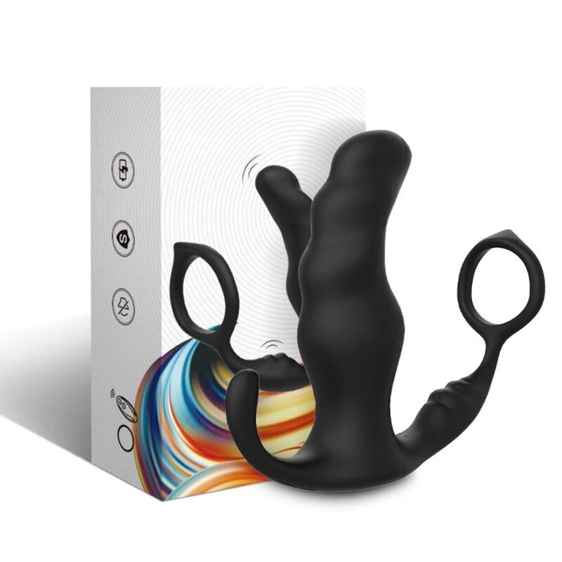 ARMONY - KNIGHT VIBRATOR ANAL PROSTATA RING FERNBEDIENUNG SCHWARZ – Bild 4
