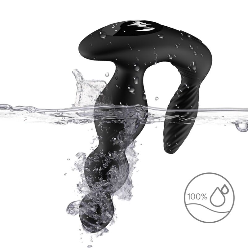 ARMONY - MANFUN VIBRATOR STIMULATOR ANAL PLUG FERNBEDIENUNG SCHWARZ – Bild 3