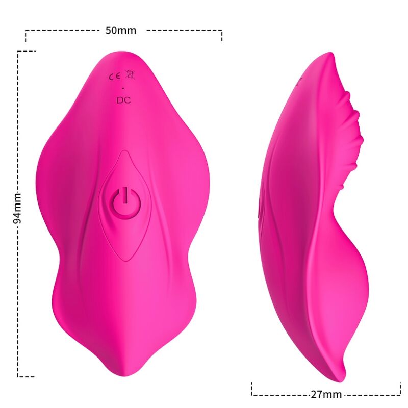 ARMONY - WHISPER TRAGBARES HÖSCHEN VIBRATOR MIT FERNBEDIENUNG FUCHSIA – Bild 3