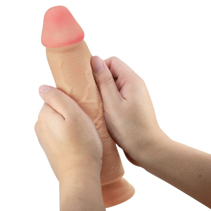 PRETTY LOVE - SLIDING SKIN SERIES REALISTISCHER DILDO MIT SLIDING SKIN SAUGNAPFLEISCH 23,4 CM – Bild 3