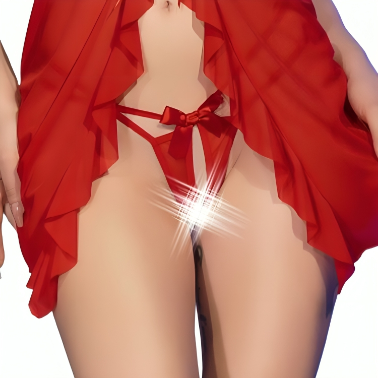 CHILIROSE - CR 4696 BABYDOLL ROJO S/M – Bild 2