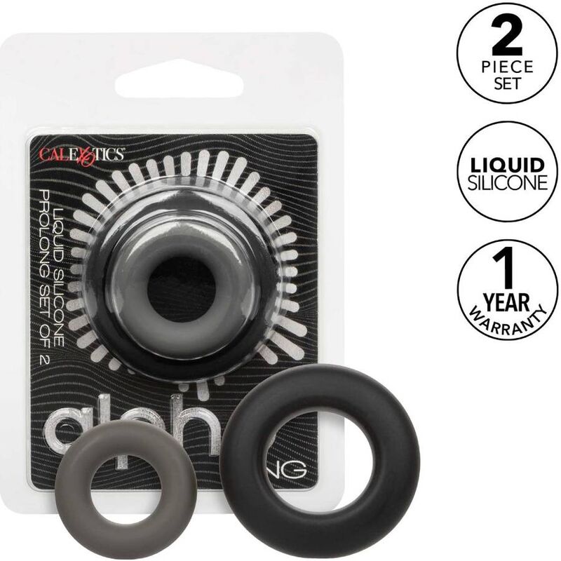 img_172594_4f893ac22f33666ddd489823f2290963_1.jpg CALEXOTICS - ALPHA PROLONG SET MIT 2 RINGEN GRAU