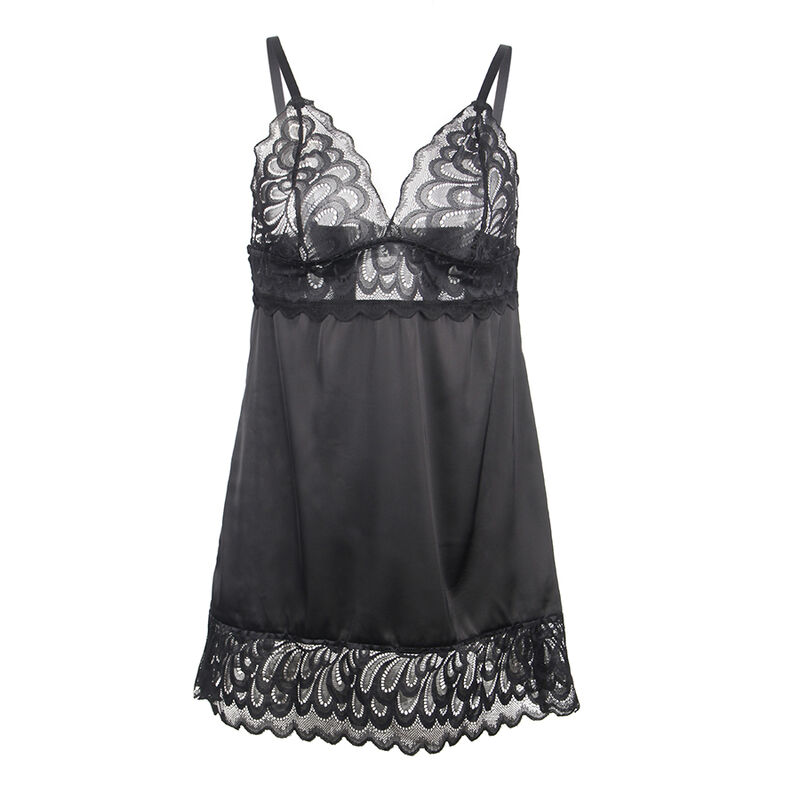 SUBBLIME - BABYDOLL CON ESTAMPADO FLORAL PECHO NEGRO S/M – Bild 5