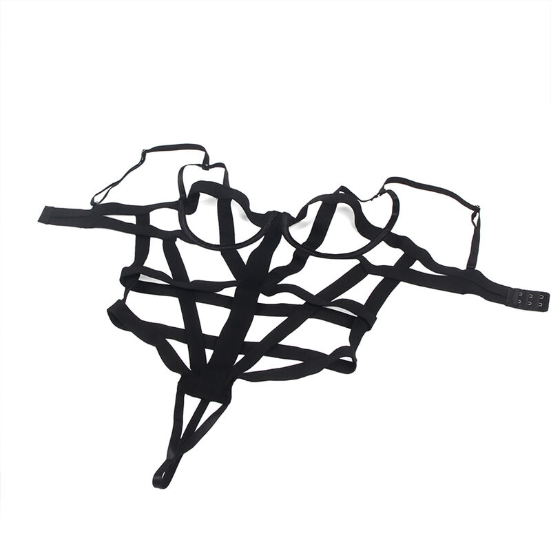 SUBBLIME - BODY SEXY CON RECORTES NEGRO S/M – Bild 5