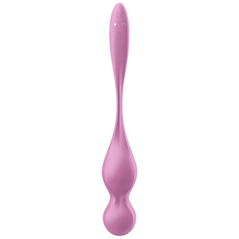 SATISFYER - LOVE BIRDS VIBRIERENDE KEGEL-KUGELN ROSA – Bild 2