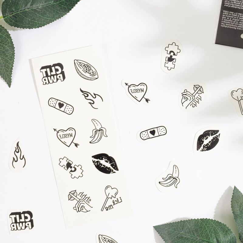 SECRET PLAY - SET MIT 10 TEMPORREN TATTOOS AUS DER CANDY COLLECTION – Bild 5