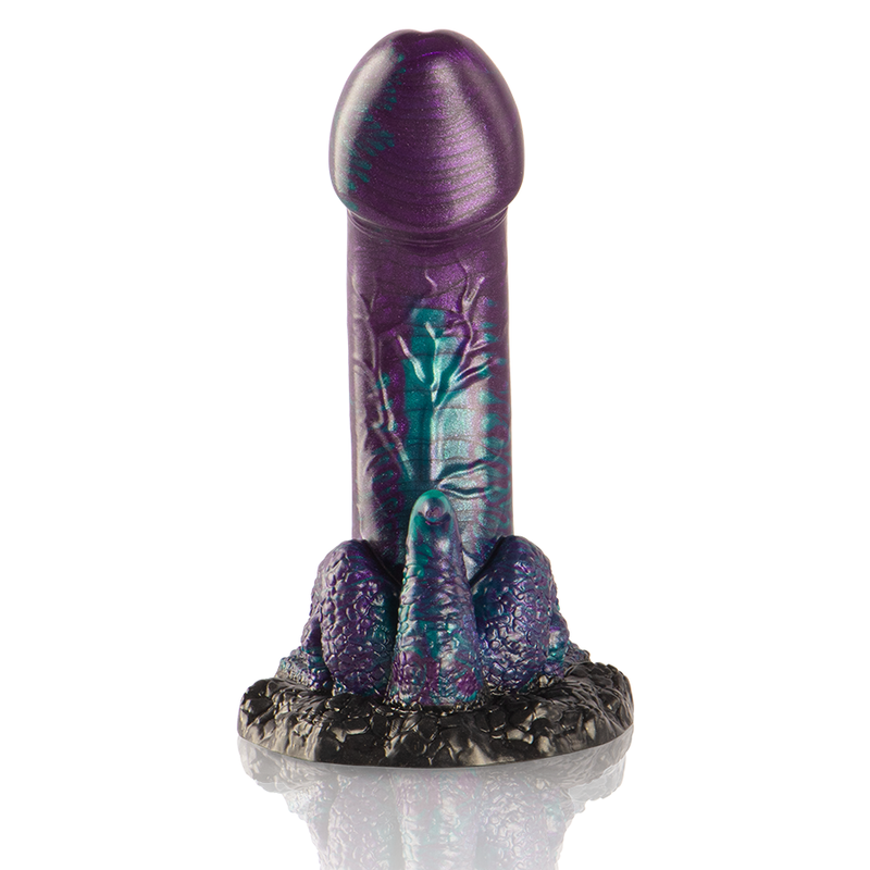 EPIC - BASILISK DILDO DOPPELT SCHUPPIG VERGNÜGEN, KLEINE GRÖSSE – Bild 5