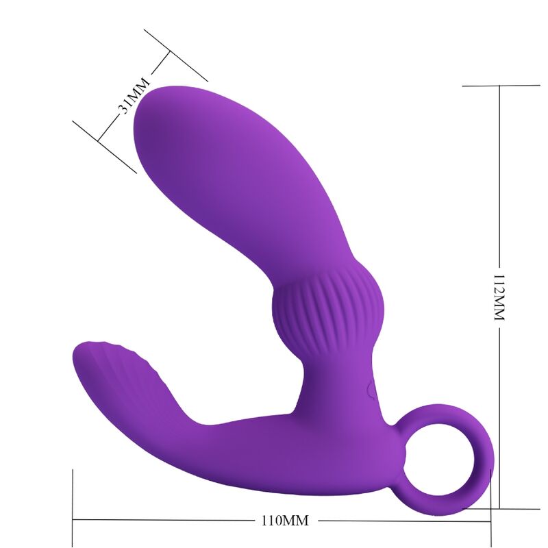 PRETTY LOVE - CAYLA ANALVIBRATOR-MASSAGER LILA – Bild 5