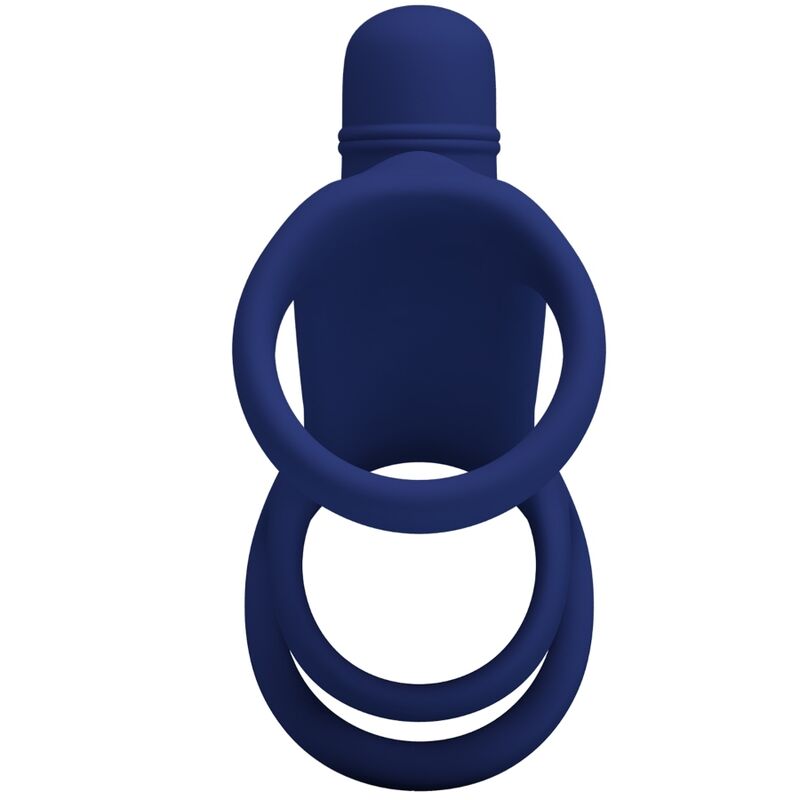 PRETTY LOVE - ELISH VIBRATIONSRING MIT VERLNGERUNG BLAU – Bild 3