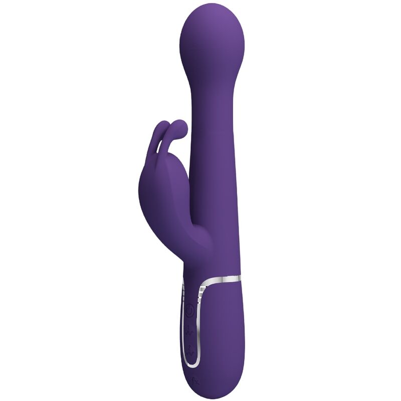 PRETTY LOVE - DEJON RABBIT VIBRATOR 3 IN 1 MULTIFUNKTIONS-LILA – Bild 2