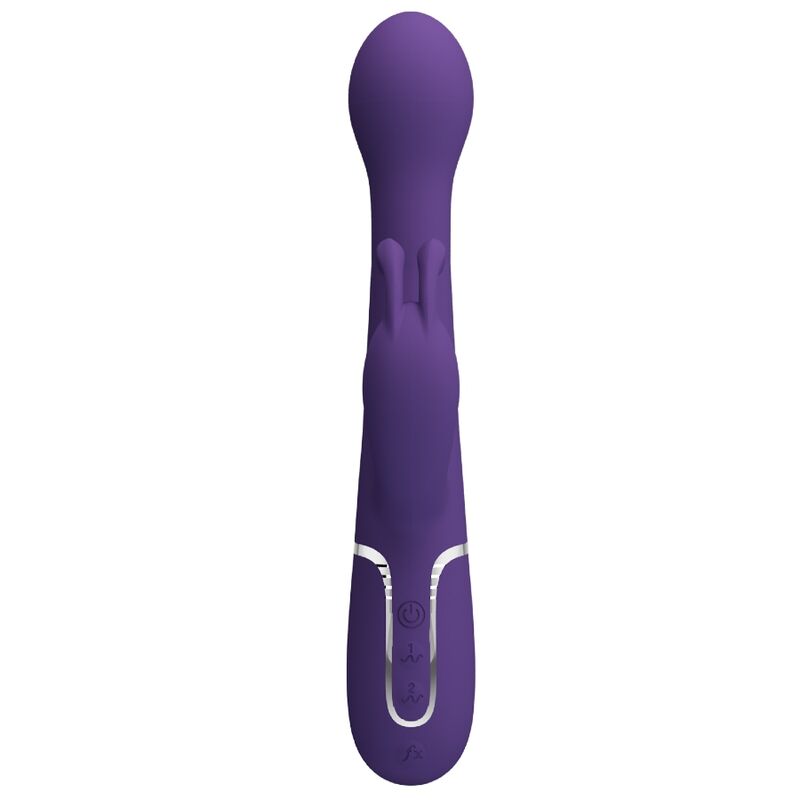 PRETTY LOVE - DEJON RABBIT VIBRATOR 3 IN 1 MULTIFUNKTIONS-LILA – Bild 3