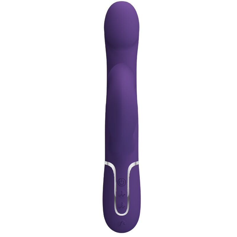 PRETTY LOVE - ZALIN RABBIT VIBRATOR PERLEN 4 IN 1 LILA – Bild 3