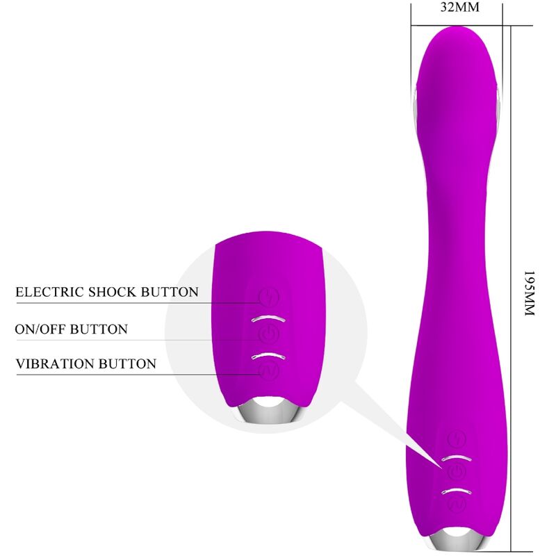 PRETTY LOVE - HECTOR ELEKTROSCHOCK-VIBRATOR KOSTENLOSE APP VIOLETT – Bild 5